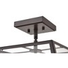 Millennium Lighting Grant 2 - Light Flush Mount in  Powder Coated Black - 4 of 4