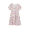 Lands' End Kids Short Sleeve Gathered Waist Jersey Dress - 2 of 3