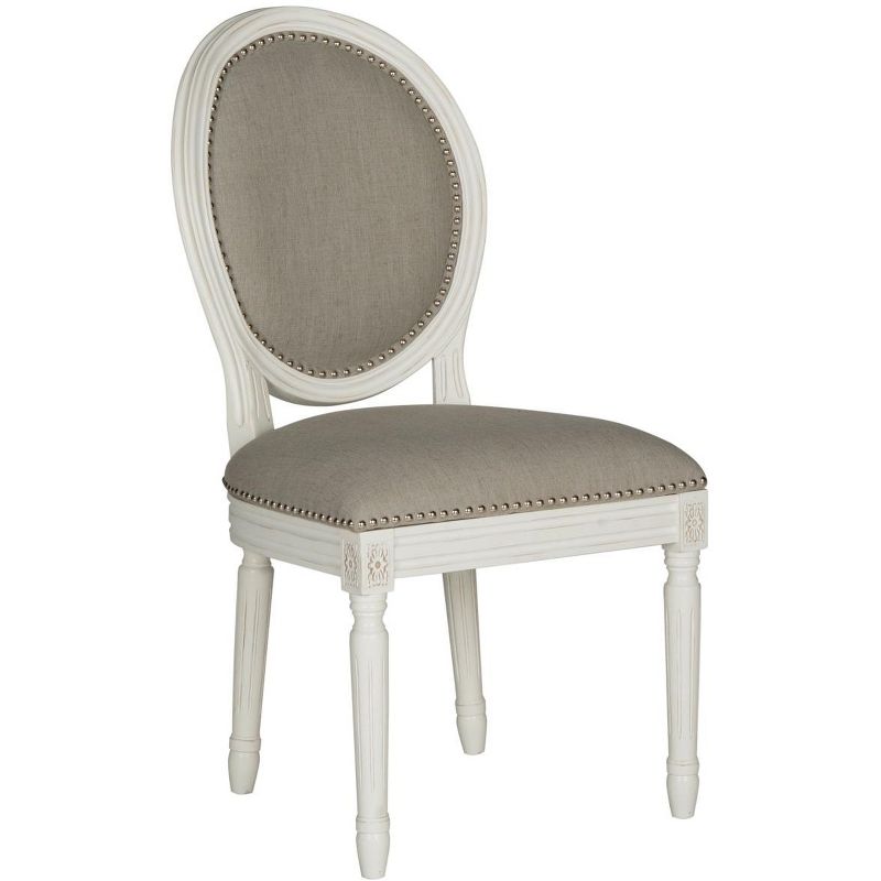 Holloway 19''H French Brasserie Oval Side Chair (Set of 2)  - Safavieh, 5 of 9
