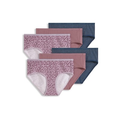 Jockey Women's Organic Cotton Stretch Logo Hipster - 6 Pack