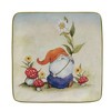 Set of 4 Garden Gnomes Assorted Canape/Dining Plates - Certified International - 2 of 4