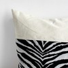 Slickblue Linen Stylish Patchwork Pillow Cushion - Decorative Floor Cushion, 19.7x19.7 inches, 5 Designs Available - 2 of 4