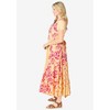 Woman Within Women's Plus Size Mixed Print Maxi Dress - 4 of 4