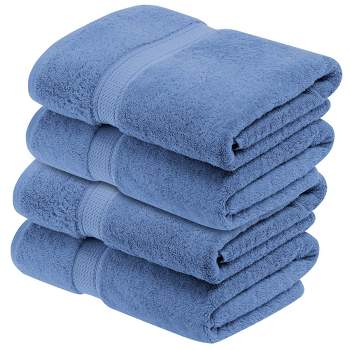 Manor Ridge Cotton 700 Gsm Bath Towel Set, Super Soft, Heavy Weight &  Absorbent, 4 Pack. : Target
