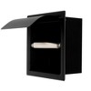 ALFI ABTPC77-BLA Black Matte Stainless Steel Recessed Toilet Paper Holder with Cover - 3 of 4