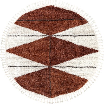 Nuloom Kali Shaggy Diamond Tassel Area Rug