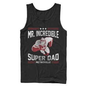 Men's The Incredibles Super Dad Tank Top - 1 of 4