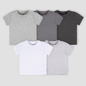 Gerber Baby 5pk Short Sleeve T-Shirt - 1 of 4