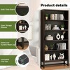 Kumasinova Modern 70.8 Inch Bookcase,Tall Storage Organizer Display Bookshelf with 5-Tier Storage Shelves for Living Room,Bedroom,Office - 4 of 4