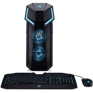 Acer Predator Gaming Desktop Computer - AMD RYZEN 7 2700X - 16GB RAM - 256GB SSD - NVIDIA GeForce GTX 1060 - PO5-100 - Manufacturer Refurbished - 1 of 4