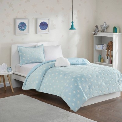 Chic Fun Multi-Color Polka Dot Comforter Set For Girls – Pink, Blue, Teal, Purple, Grey, Aqua