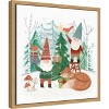Amanti Art Woodland Gnomes I by Mary Urban Canvas Wall Art Print Framed 16 x 16-in. - 3 of 4