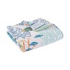 Deep Sea Multicolored Quilted Throw - Levtex Home - 4 of 4