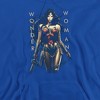 Wonder Woman Movie Armed And Dangerous Adult Pull-Over Hoodie - 2 of 4