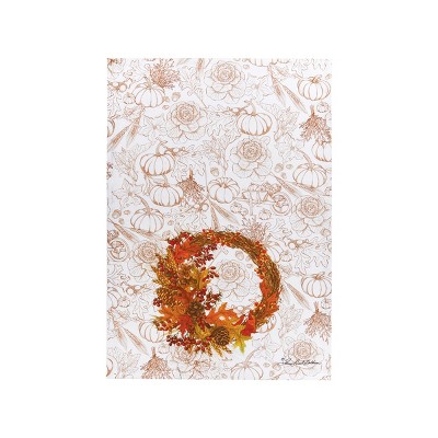 C&F Home Harvest Wreath Towel