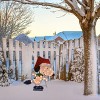 32" Peanuts Led Pre-Lit 2D Yard Art Skating Snoopy - 2 of 4