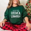 Simply Sage Market Hot Cocoa and Christmas Lights Sweatshirt - 2 of 4