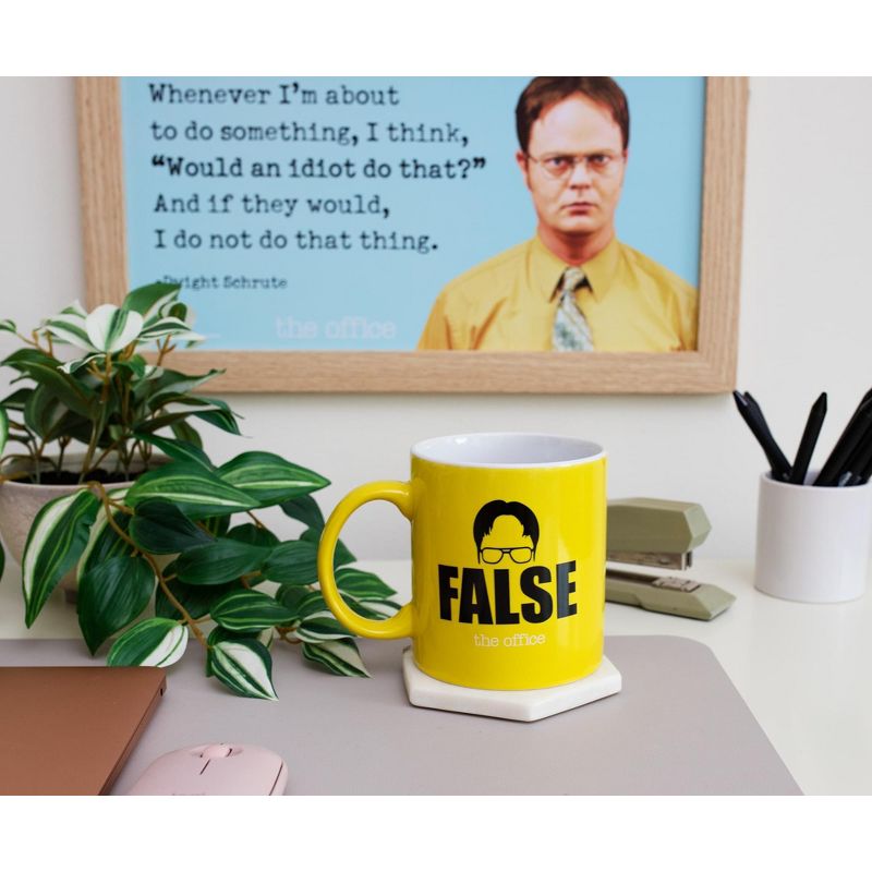 Silver Buffalo The Office Dwight Schrute Shirt Ceramic Mug | Holds 20 Ounces, 5 of 7