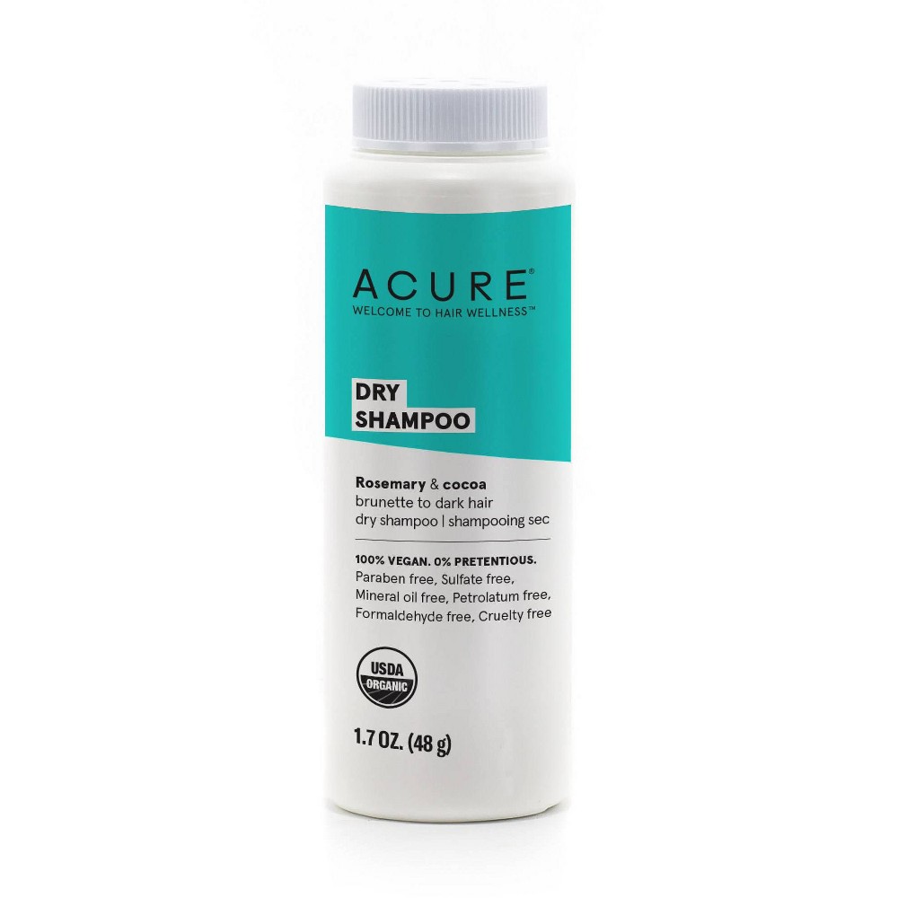 Photos - Hair Product Acure Brunette to Dark Hair Dry Shampoo - 1.7oz 