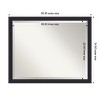 Amanti Art Havana Black Bronze Beveled Framed Bathroom Vanity Wall Mirror - 3 of 4