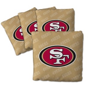 NFL San Francisco 49ers 4pk Gold Toss Game Set - 1 of 4