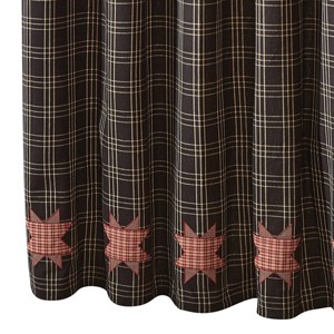 Park Designs Farmhouse Star Shower Curtain 72" x 72" - 1 of 4