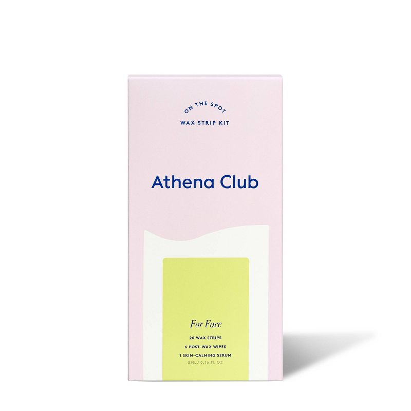 Athena Club Face Wax Strips - 27 ct (20 wax strips 6 wipes 1 serum), 1 of 12