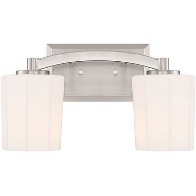 Savoy House Whitney 2 - Light Vanity in  Satin Nickel