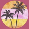 Women's Lost Gods Palms Circle Racerback Tank Top - 2 of 4