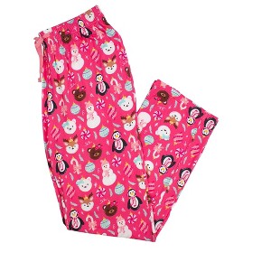 RuffleButts SoftSnooze Gender Inclusive Holiday Adult Pajama Pants - 1 of 1