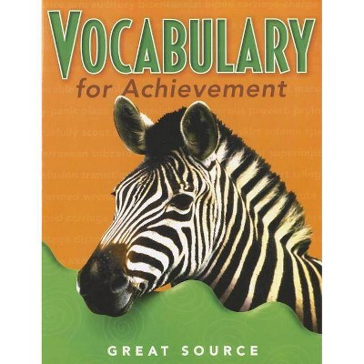 Student Edition Grade 5 2000 - (Great Source Vocabulary for Achievement) by  Vach (Paperback)