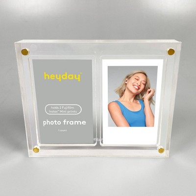 heyday™ Acrylic Instax Block Frames - Clear