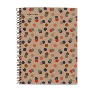 Miquel Rius 100% PCW Recycled 4 Subject Lined Notebooks, 11" x 9", 120 Sheets, Heavyweight Paper, Subjects Separated by Color, Cardboard Cover - 1 of 1