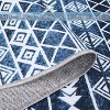 Modern Washable Geometric Area Rug, Plush & Soft Mat, Non-Slip Carpet for Living Room Bedroom Dining Room Office Farmhouse Home Decor - 3 of 4