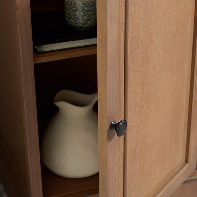 Transitional Gray 16'' Freestanding Office Storage Cabinet