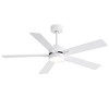 Airsurfer 52 Inch Ceiling Fan with Light and Remote Control - 3 of 4