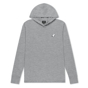 Dalix Mens Ghost Hooded Long Sleeve Jersey Tee - 1 of 4