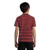 Converse® Boys' Short Sleeve Striped T-Shirt - Red - 2 of 3