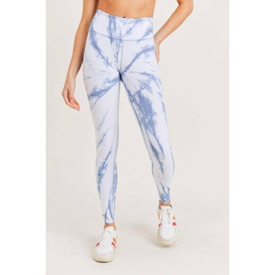 Women's Ocean Vortex-Patterned Legging - mono b