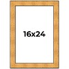 PosterPalooza | Embellished Gold Picture Frame - UV Acrylic, Foam Board Backing, Hanging Hardware - 2 of 4