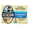 Season Skinless & Boneless Sardines in Water - Case of 12/3.75 oz - 2 of 4