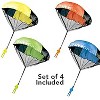 Flight Line Paratrooper Toys 4pk | 20" Tangle-Free Parachute Figures Kids 3+ - 3 of 4
