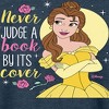 Women's - Disney - Never Judge A Book By Its' Cover Lightweight French Terry Slouchy - 2 of 4