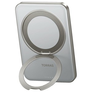 TORRAS® 5,000-mAh Ostand Wireless Power Bank - 1 of 4
