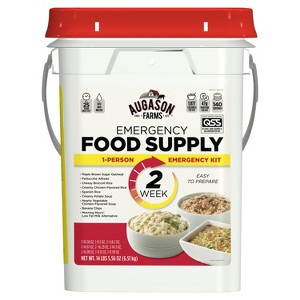 Augason Farms 2-Week 1-Person Emergency Food Supply Kit - 14lbs - 1 of 4