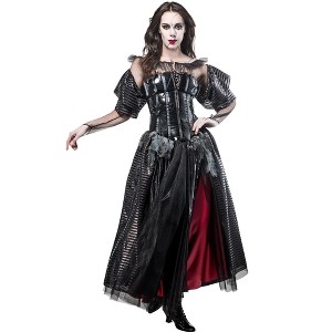 Rubies Women's Beetlejuice Beetlejuice Delores LaFerve Costume Dress - 1 of 4