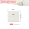 Unique Bargains Velvet Portable Earrings Bracelets Snap Button Jewelry Storage Bag 12 Pcs - 2 of 4