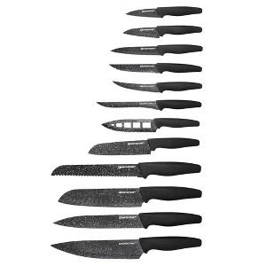 Granitestone Nutri Blade 12-Piece Professional Kitchen Knife Set – High-Grade Stainless Steel Nonstick Santoku Knives, Dishwasher-Safe - 1 of 4