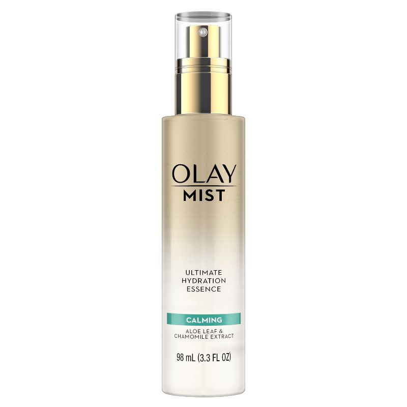 Olay Mist Ultimate Hydration Essence Calming With Aloe Leaf And Chamomile Facial Moisturizer - 3.3 fl oz, 1 of 4