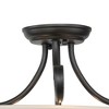 Vaxcel Babylon 3 - Light Flush Mount in  Oil Burnished Bronze - 2 of 4